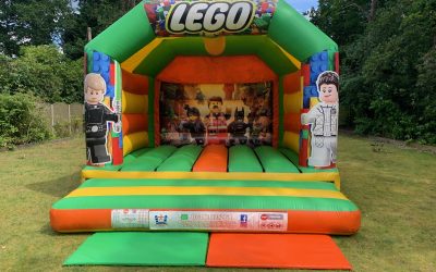Adults & Children’s Lego Themed Bouncy Castle