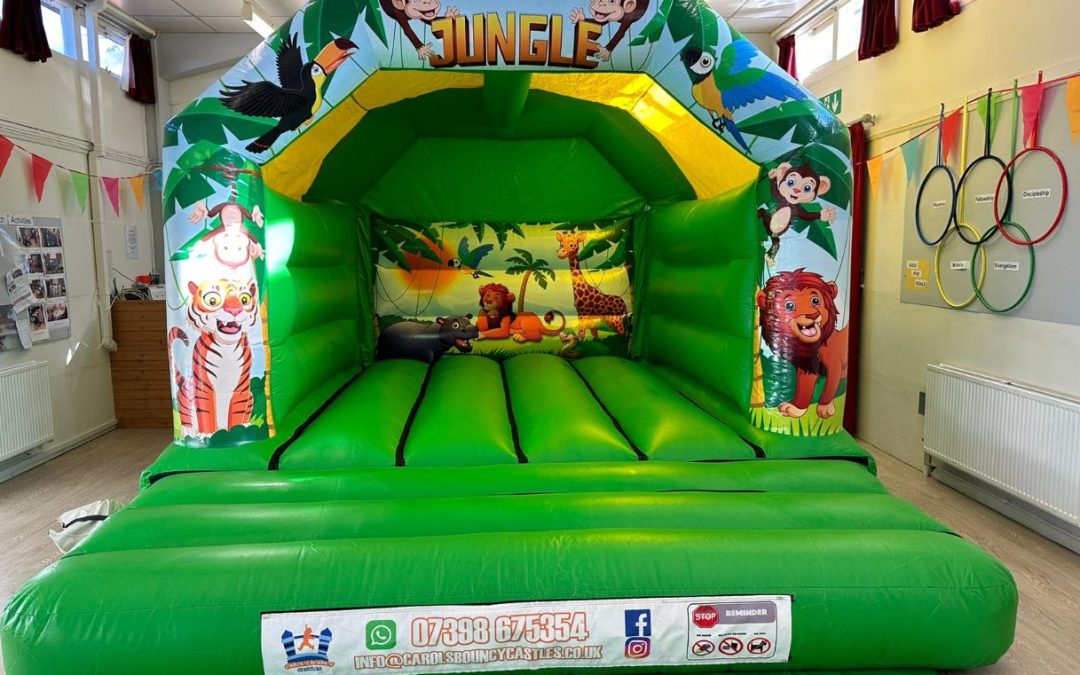 Children’s Jungle Bouncy Castle