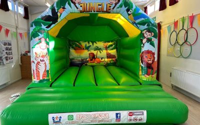 Children’s Jungle Bouncy Castle
